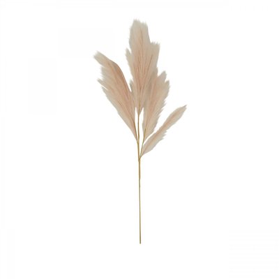 Plumeau artificiel rose-foncé 110cm lot de 3 LIGNE DECO