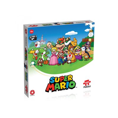 PUZZLE SUPER MARIO AND FRIENDS 500 PIECES NOUVELLE VERSION WINNING MOVES