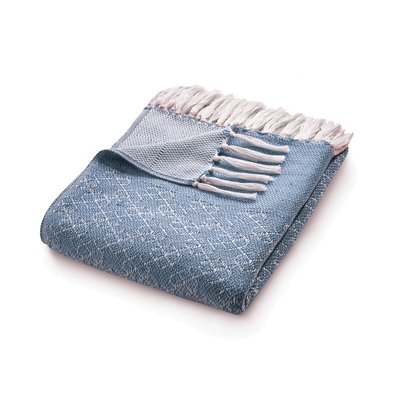 Outdoor/Indoor argyle Woven Throw - 100% recycled HUG RUG WOVEN