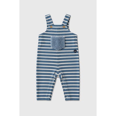Salopette rayée Baby - coton épais ARMOR-LUX