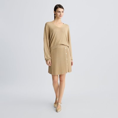 Minijupe en maille Fil textile® LIU JO