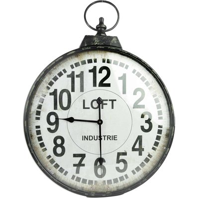 Horloge industrielle Loft ANTIC LINE CRÉATIONS