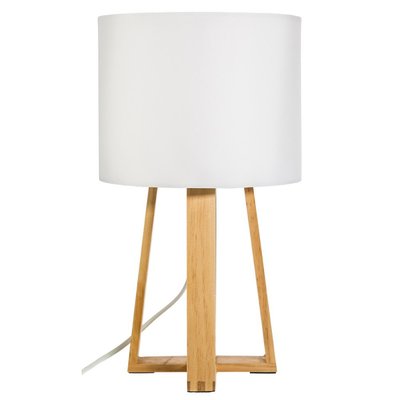 Lampe Pied Bois Molu ATMOSPHERA