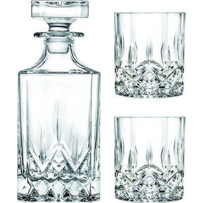 Ensemble De 2 Verres À Whisky Et Carafe SALT & PEPPER