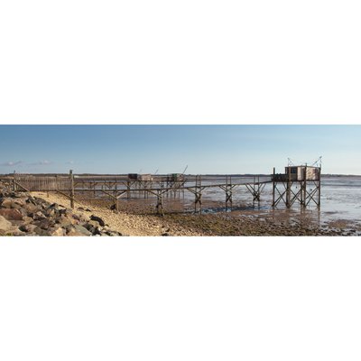 Tableau Mural Île De Ré Carrelets MER CEANOTHE