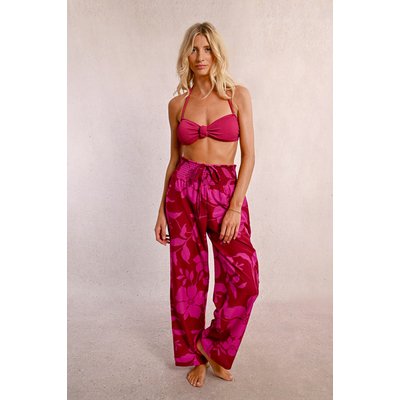 Pantalon taille extra-haute, imprimé floral MOLLY BRACKEN