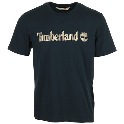 T-shirt Camo Linear Logo Short TIMBERLAND