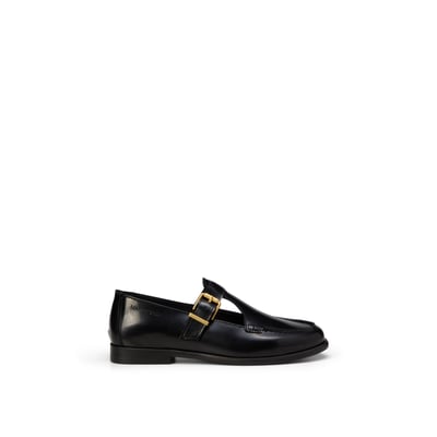 Mary-Jane Loafer Modèle Fiona en cuir de vache brillant MARC O'POLO