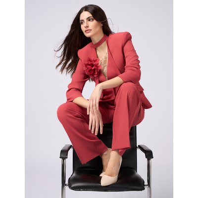 Pantalon palazzo réalisé en tissu fluide OLTRE