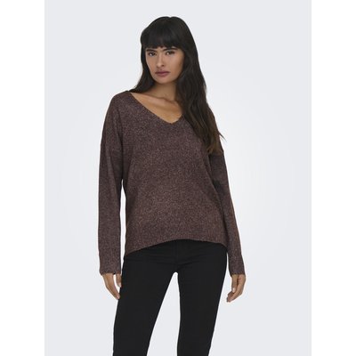 Pull en maille Col en V Pull en maille ONLY