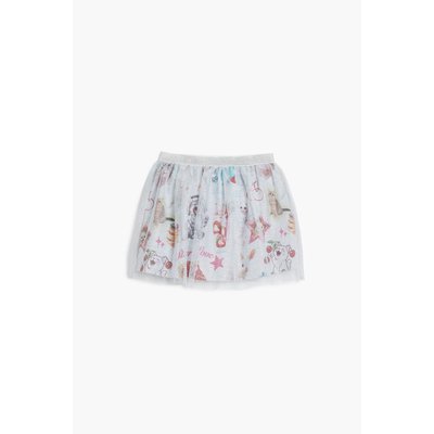 Minijupe en tulle chats DESIGUAL