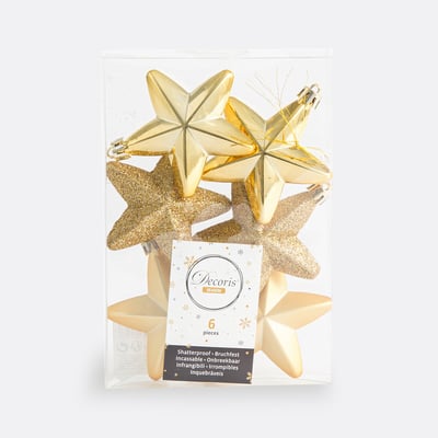 Lot de 6 étoiles de Noël à suspendre, Caspar LA REDOUTE INTERIEURS