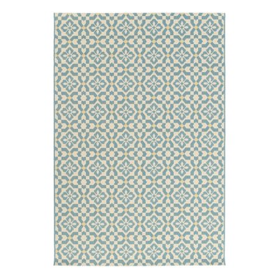 Tapis graphique intérieur exterieur AZULEJOS AFK LIVING