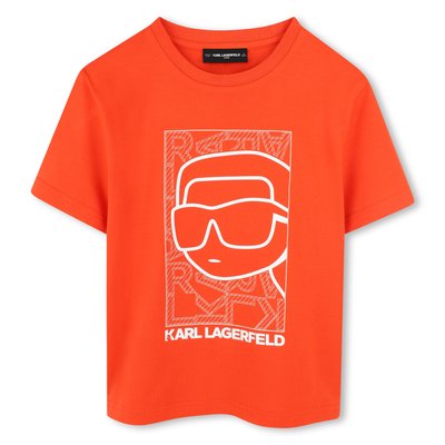 T-shirt avec imprimé placé KARL LAGERFELD KIDS