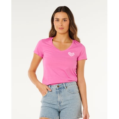 T-shirt Rc Heart col V RIP CURL