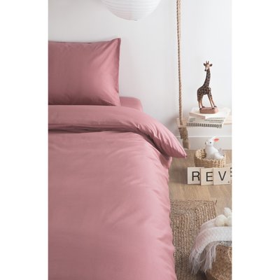 Housse de couette unie en Coton Bio pour lit 1 personne KADOLIS