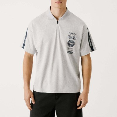 Red Bull Racing Polo Interlock À Demi-Zip PEPE JEANS
