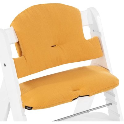 Coussin Chaise-haute Select Muslin Honey HAUCK