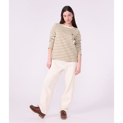 T-shirt a righe, maniche lunghe PETIT BATEAU