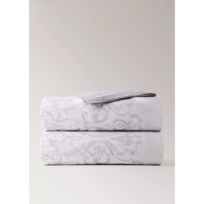 Housse de couette percale de coton imprimé décoratif lit 90 cm MANGO HOME