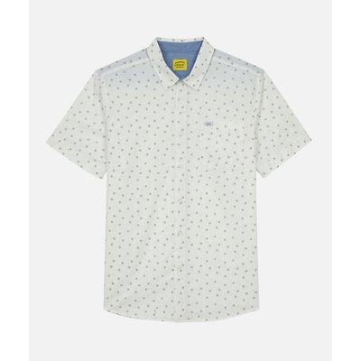 Chemise manches courtes microprint CHAKI OXBOW