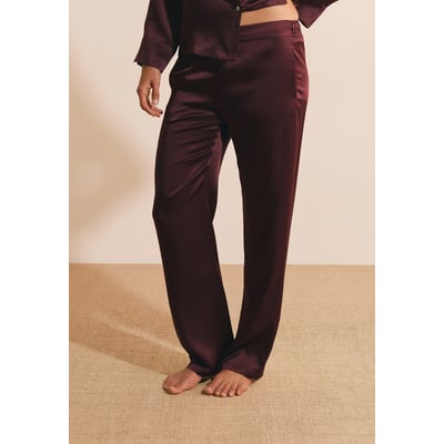 Pantalon de pyjama en soie PEARLY ETAM