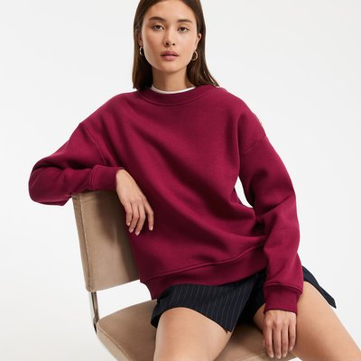 Свитшот с круглым вырезом LA REDOUTE COLLECTIONS