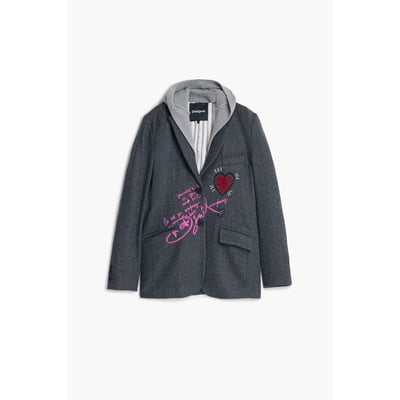 Blazer combinée capuche DESIGUAL