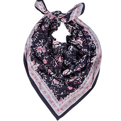 Grand Foulard en coton imprimé CAPRI BINDI ATELIER