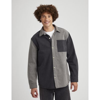 Surchemise en jean patch BZB