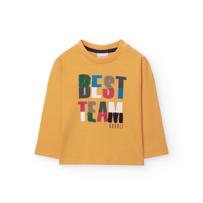 T-shirt en coton avec dessin devant BOBOLI