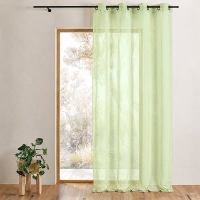 Voilage en Organza avec broderies HOME MAISON