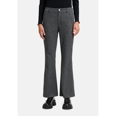 Pantalon en toile à plis repassés CARTOON
