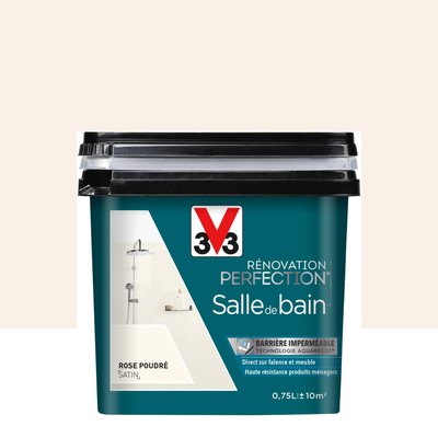 Peinture intérieure Rénovation Perfection® Salle de bain Satin, Les roses V33