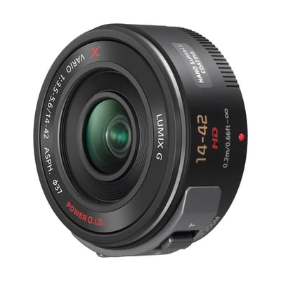 Objectif pour Hybride 14-42mm f/3.5-5.6 PZ OIS noir Lumix G X PANASONIC