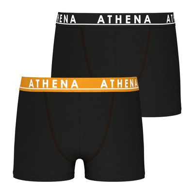 Boxers, lot de 2, citypack easy color ATHENA