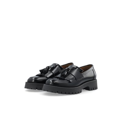 Mocassins En Cuir BIANCO