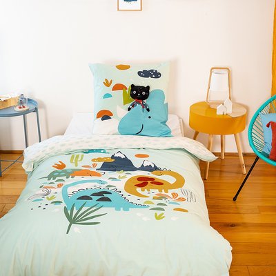 Parure de lit enfant + taie en polycoton, Dilia C DESIGN HOME TEXTILE