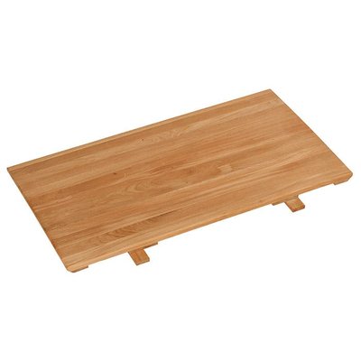 Rallonge pour table à manger en bois de chêne finition miel ESSEN PIER IMPORT