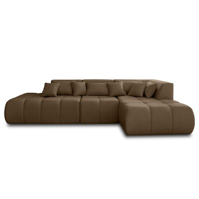 Canapé d'Angle droit en Tissu 5 places - CARACAS LISA DESIGN