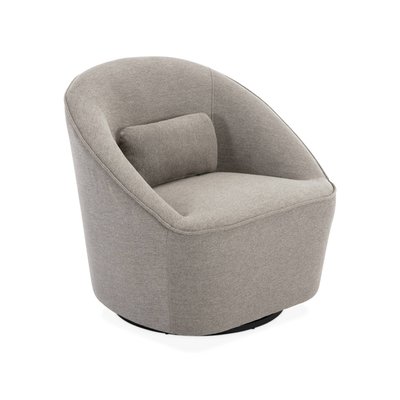 Fauteuil pivotant 360 avec coussin tissu LANA SWEEEK