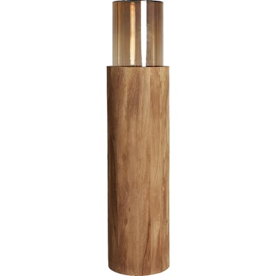 Bougeoir en bois de manguier VACIO RECOLLECTION