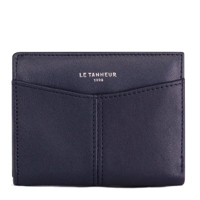 Porte cartes en cuir lisse CHARLOTTE LE TANNEUR