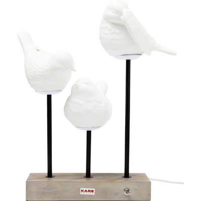 Lampe oiseaux porcelaine KARE DESIGN