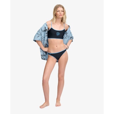 Bas de bikini classique à contraste SUPERDRY