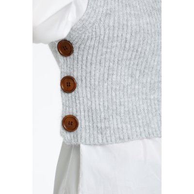 Pullover tricoté CRStarfi CREAM