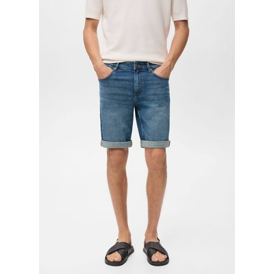 Bermuda en jean slim fit MANGO MAN