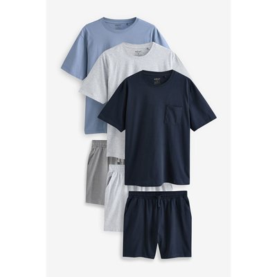 Pyjama short en jersey, lot de 3 NEXT