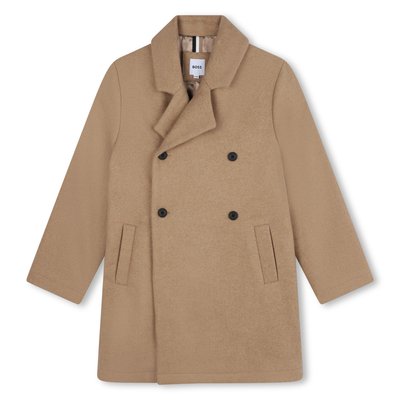 Manteau doublé laine mélangée BOSS KIDSWEAR
