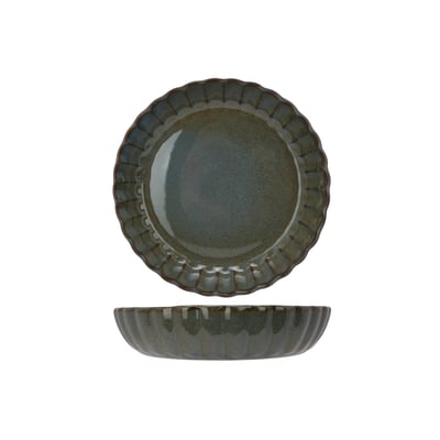 Lot de 2 assiettes Creuses en grès, ASTERA COSY&TRENDY